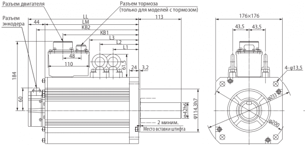 Схема мотора KH7K515